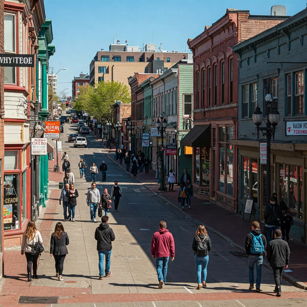 Whyte Avenue in Edmonton